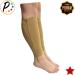 Shin Premium 20-30 mmHg Compression Leg Calf Sleeve with Zipper - Beige 2X-Large | International Shipping Available - Buy Online on GoSupps.com