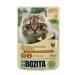 Bozata wet food snacks in sauce with lots of chicken 12x85g Pouch Portion bag - grain -free - for adult cats with a lot of chicken in sauce