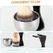 Vintorky Acrylic Shaving Set for Men | Stainless Steel Razor Stand & Beard Kit | Premium Men's Shaving Soap & Brush Holder - Buy Online on GoSupps.com