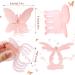 7 Pieces Butterfly Hair Clips Set - 5.5cm Decorative Jaw Clips for Women & Girls | Perfect Hairstyling Accessories for Parties & Weddings - 7 Colors Available - Buy Online on GoSupps.com