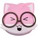 PEKMAR Cute Contact Lens Case - Portable Animal Cartoon Contact Glasses Storage Box Squirrel Cute Eye Contacts Organizer for Daily Use and Outdoor Traveling - Buy Online on GoSupps.com