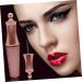 PLAFOPE 2pcs Liquid Eyeliner Eyelashes Gel Highlight Glow Makeup Sticky Fakeaway Mascara Titanium Oxide - Buy Online on GoSupps.com