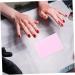 VINTORKY 3 Nail Remover Cotton Lashes Glue Nail Wraps Pad Nail Art Gel Nail Removal Pads Eyelash Nail Gel Polish Manicure Remover Wipe Cleaning Wipe Hard Natural Cotton Fiber Pink - Buy Online on GoSupps.com