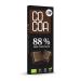CO COA Dark Chocolate 88% ORGANIC 40g, Gluten Free, Dark Chocolate Without Refined Sugar, Vegan, RAW, Unroasted Cocoa Beans, Sweetened with Coconut Blossom Nectar, GMO and Preservative Free