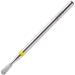 PANA 3/32" Shank Size - Pear Shape Silver Carbide Bit Extra Fine Grit - Nail Drill Bit for Manicure Dremel Machine (Large)