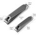 H&S Stainless Steel Nail Clipper Set - Large & Small Fingernail & Toenail Clippers with Case for Easy Storage - Classic Nail Scissors & Snap Tool - Buy Online on GoSupps.com