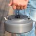 Docooler Stainless Steel Tea Kettle - Portable Coffee Pot for Camping - Whistling Water Kettle | Available in 0.8L/1.1L/1.2L/1.6L - Buy Online on GoSupps.com