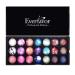21 Color Everfavor Makeup Palette Shimmer Eyeshadow Palettes Baked Eye Shadows Cosmetics Pallet with Galaxy Colors (21 Color  04)