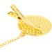 Hyuduo Golden Baby Pacifier - Personalized Curved Design Safe Materials 26 Letters Healthy Bling - Essential Clips for Newborns (6-18 Months) - Buy Online on GoSupps.com