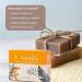 CA.MIA 100% Organic Handmade Cedarwood Soap | Natural Vegan Luxury Bath Soap | Cruelty-Free Chemical & Preservative-Free - Buy Online on GoSupps.com