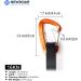 NewDoar Foot Ascender Loop for Climbing - Black Red | Tree Arborist Gear - Buy Online on GoSupps.com