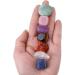 7PCS Colorful Healing Crystals Gift Kit Crystal Healing Stones Set Polished Stones 7 Chakra Set Tumbled Stones for Wicca Reiki and Energy Crystal Healing - Buy Online on GoSupps.com