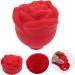 FRCOLOR 3pcs Rose Face Ice Tray - Silicone Ice Molds for Cooling Rollers & Facial Massager | Food Grade & Perfect for Cocktails - Buy Online on GoSupps.com