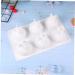 2pcs 6 Fudge Molds Cupcake Molds Cat Butter Dish Silicone Gummy Molds Silicone Fondant Mold Cake Silicone Mould Ice Cube Mold Ice Cubes Chocolate Handmade Soap Mousse Whitex2pcs 29.8X17.8X7.5cmx2pcs - Buy Online on GoSupps.com