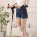 Walking Crutches Medical Arm Crutches for Women Men Ergonomic Adjustable Aluminum Forearm Crutches Walking Mobility Aid Balanced Walker for Adults wit Lucky Star Grey 1pcs - Buy Online on GoSupps.com