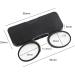GERUI 2.0 Diopters Reading Glasses for Men & Women - Rimless Monocle with Mini Nose Clip - Stylish Black Reading Aid - Buy Online on GoSupps.com