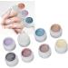 Solid Gel Nail Polish Palette Solid Nail Gel Polish Cream Nail Polish 8 Colors Pearly Shell Grain Nail Art Polish Cream Glitter Gel Polish for Salon and Nail Art DIY At Home - Buy Online on GoSupps.com