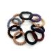Matte Spiral Hair Ties - 20 Colorful Phone Cord Coil Hair Accessories for Women-Girls - Buy Online on GoSupps.com