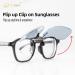 Goiteia Blue Light Filter Gaming Glasses Clip-On | 380-500nm | Flip-Up 50% Clear - Perfect for Gamers & Esports Accessories - Buy Online on GoSupps.com