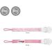 Medela Baby Pacifier Clip Holder | BPA-Free | Lightweight & Opens with One Hand | Universal Design fits most pacifiers | Pink - Buy Online on GoSupps.com