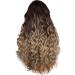Waselia wigs long hair curly wig brown long wigs Brazilian human hair wigs extensions braid hair tie anime hair wig afro wigs blonde hairpiece braid blonde long curly