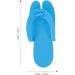 Happyyami 24 Pairs Disposable Flip Flop Slippers Folding Foam Slippers for Pedicure Spa Foot Bath Nail Salon Mixed Color - Buy Online on GoSupps.com
