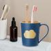 Magideal Unbreakable Toothbrush Cup - 2x Non-Slip Reusable 400ml Bathroom Holder for Kids & Makeup Brushes - Buy Online on GoSupps.com