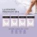 BODIPURE Professional Salon & At-Home Premium 4 Step Lavender Spa Kit Skin Soothing and Moisturizing Pedicure Treatment consists of Bath Scrub Mud & Cream 24 Packs - Buy Online on GoSupps.com