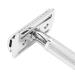 Long Handle Razor for Men - Comfortable Grip Zinc Alloy Manual Shaver | Stylish & Travel-Friendly - Buy Online on GoSupps.com