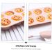 Zerodeko 2 Pcs Cake Mold Circle Stencils Silicone Baking Pan DIY Baking Tool Cookie Sweet Mould Chocolate Silicone Molds Hemispherical Silicone Cupcake Pan Candy Muffin Epoxy Silica Gel 30x20.5cmx2pcs - Buy Online on GoSupps.com