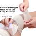 Elastic Bandage Wrap Set - 3 Pcs Compression Latex Free | Self-Closure for Legs Knees Ankles & More - Buy Online on GoSupps.com