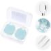 Heallily Contact Lens Container Set - Automatic Travel Case for Eye Care & Storage - Mint - Perfect for Outdoor Use - Buy Online on GoSupps.com