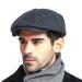 Men's Newsboy Gatsby Hat Vintage Beret Flat Ivy Cabbie Driving Hunting Cap for Boyfriend Gift Medium Gentle 2