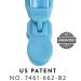 The Hair Shop Shark Clip (Sky Blue) | Enhanced Alligator Grip Clip | US Patented | Professional Salon Quality | Made In Korea (10 Pack) - Buy Online on GoSupps.com