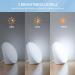 MediAcous UV-Free LED Light Therapy Lamp - 10000Lux, Touch Control, 3 Brightness Levels - Compact for Home Office - Buy Online on GoSupps.com