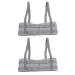 Beck Support Belts for Lower Back | 2-Piece Breathable Lumbar Spine Support Prevents Slipping & Provides Uniform Pressure - Buy Online on GoSupps.com