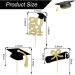 2023 Graduation Cupcake Toppers 24 Pack Glitter Class of 2023 Grad Cap Diploma Cake Picks for 2023 Graduation Themed Party Decorations (Gold) - Buy Online on GoSupps.com