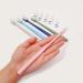 Multi Color Manual Toothbrush Set with Mini Toothpaste - Family Dental Kits (Pack of 10) - International Shipping Available - Buy Online on GoSupps.com