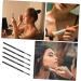 Beavorty 15 Pcs Makeup Brush Makeup Tool Cosmetic Eye Brush Eyeliner Brush Eyebrow Brush Flat Brush Girl 16x0.7cmx3pcs Blackx3pcs - Buy Online on GoSupps.com