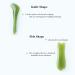 7-Piece Natural Resin Gua Sha Scraping Massage Tool Set for Face, Back, and Neck - Green - Buy Online on GoSupps.com