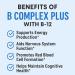 Probase Nutrition B Complex Plus with B-12 60 Capsules 30-Day Supply - Buy Online on GoSupps.com