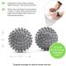 66fit Hand and Foot Massage Balls (2 pcs) - Stress Relief & Reflexology Trigger Point Myofascial Release - Buy Online on GoSupps.com