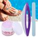 3Pcs Nail Art Buffing Cream Set for Professional Salon or Home Manicure - Buy Online on GoSupps.com
