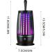 Fly Trap Lamp Flexible and Harmless Fly Killer | Zapper Indoor Electronic Rechargeable Fly Control Light Trap for Virtcooy Black Chargement USB - Buy Online on GoSupps.com