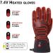 Smilodon Heated Gloves Unisex Rechargeable Battery Powered Electric Heating Glove - SMG01 - X-Large - Buy Online on GoSupps.com