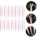 NOLITOY 100pcs Double Eyelid Y-shaped Fork Stickers Tropical Headdress Ktape Makeup Fork Make up - Buy Online on GoSupps.com