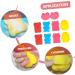Angoily 10pcs Children's Bath Sponge Set - Soft Facial Scrubbers & Shower Loofahs for Babies & Kids | Eco-Friendly Cleaning Tools for Gentle Bath Time Care - Buy Online on GoSupps.com