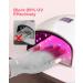 Meto UV Nail Gloves UPF50+ for Gel Nails - Gray - Buy Online on GoSupps.com