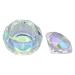 Nail art dappen DIPH Crystal Glass Dish for nail acrylic liquid portable nail crystal bowl nail liquid crystal cup for nail acryl liquid powder nail design tools for home salon