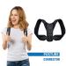 Adjustable Anti-hunchback Posture Correction Belt Upper Back Support Belt Sitting Posture Corrector Clavicle Spine Shoulder Braces Correction lofty ambition Black M/M - Buy Online on GoSupps.com